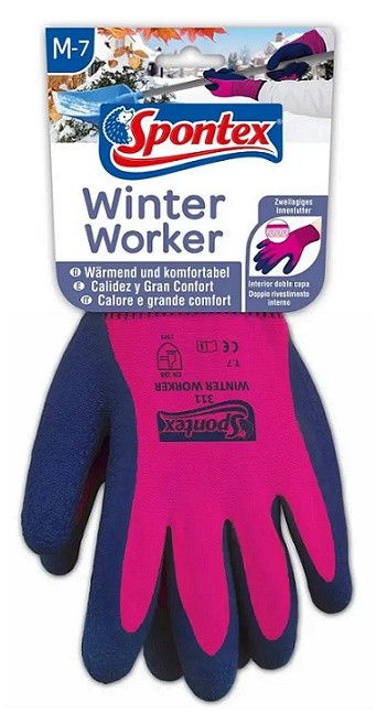 Pracovní rukavice Zimní M/7 - Úklidové a ochranné pomůcky Rukavice pracovní